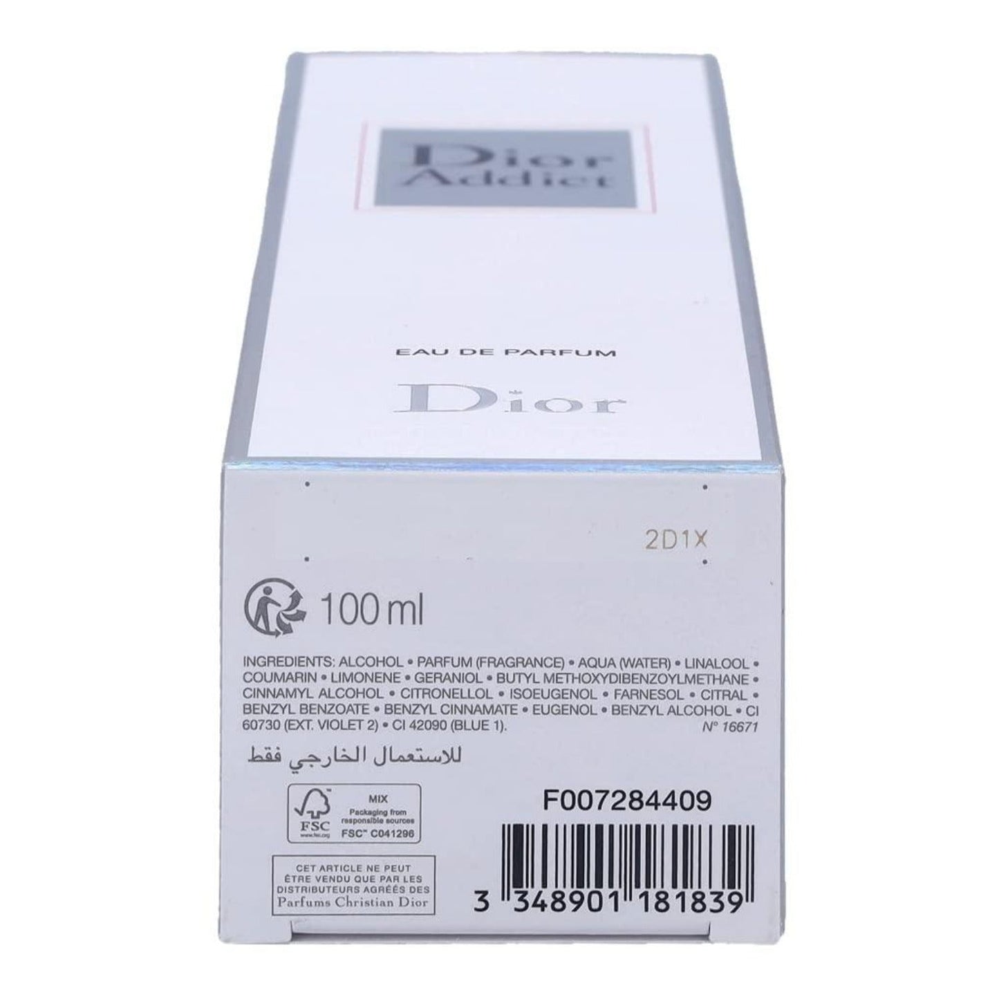 Christian Dior Addict Eau de Parfum Spray for Women 3.4 oz / 100ml
