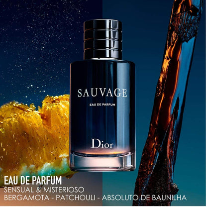 Christian Dior Sauvage Eau de Parfum Spray for Men 3.4 oz / 100ml